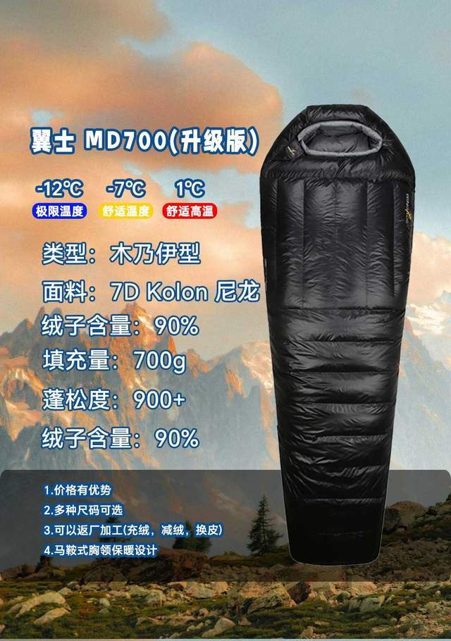 款睡袋怎么选?不踩雷指南冰球突破户外新手的第一(图4) 款睡袋怎么选?不踩雷指南冰球突破户外新手的第一(图4)