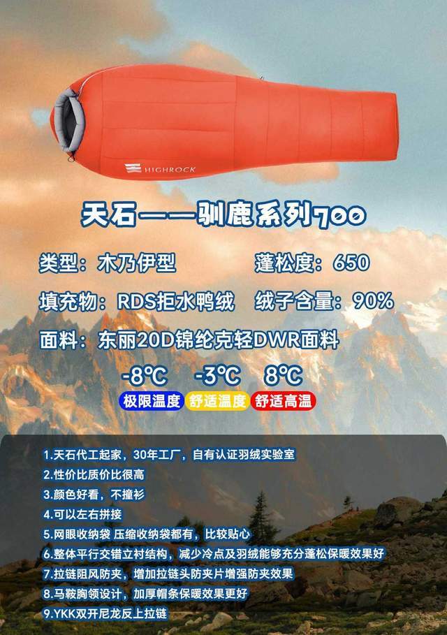 款睡袋怎么选？不踩雷指南冰球突破户外新手的第一(图11)
